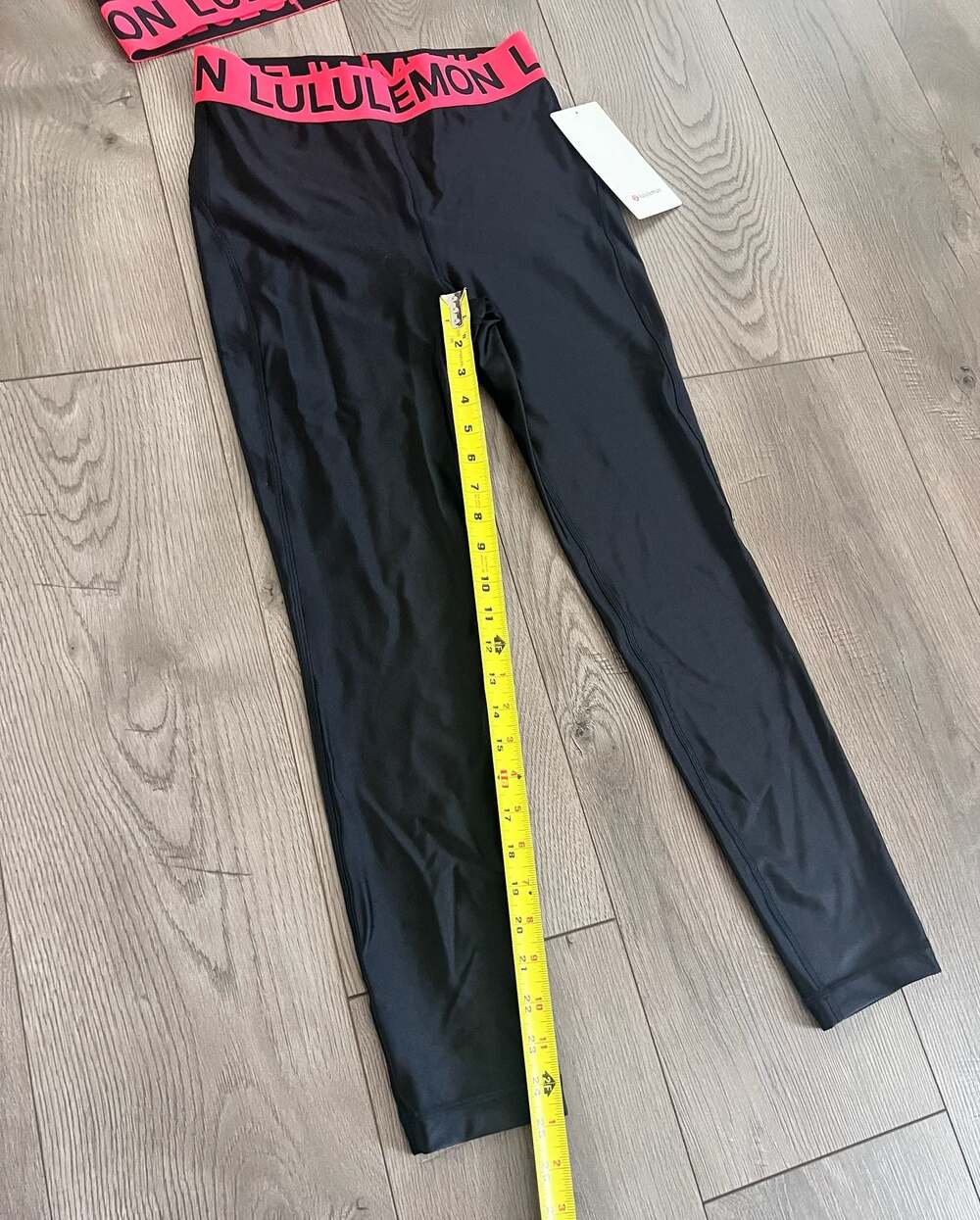 Lululemon Logo Elastic Bra and Legging Set,  Bra size L / Leggings Size 6 - Picture 4 of 11